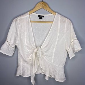 White Fashion Top